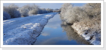 Beeckbrücke im Winter